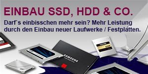 SSD Einbau